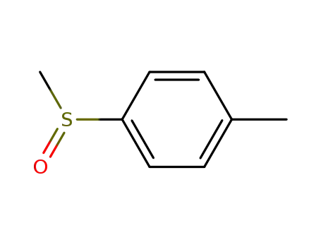 Molecular Structure of 934-72-5 (1-METHYL-4-(METHYLSULFINYL)BENZENE)
