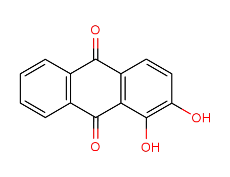 1,2-dihydroxy-9,10-anthracenedione