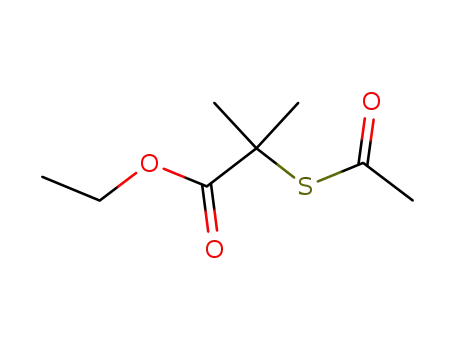 2-acetylsulfanyl-2-methylpropionic acid ethyl ester