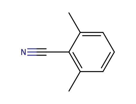Molecular Structure of 6575-13-9 (2,6-Dimethylbenzonitrile)