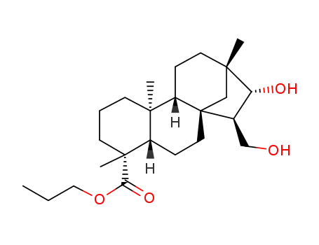 n-propyl ent-15α-hydroxymethyl-16β-hydroxybeyeran-19-oate