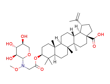 (3S)-O-(N-methoxy-N-β-L-xylosylglycyl)betulinic acid