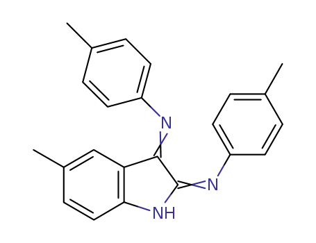 3-(p-tolylimino)-5-methyl-N-p-tolyl-3H-indole-2-amine