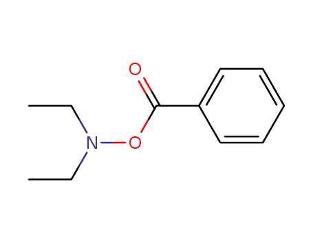 Molecular Structure of 61582-64-7 (Ethanamine, N-(benzoyloxy)-N-ethyl-)