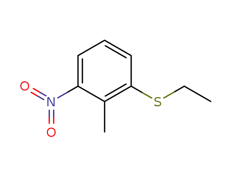1-Ethylsulfanyl-2-methyl-3-nitro-benzene