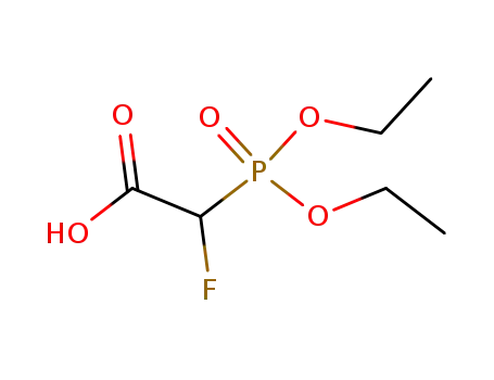 Molecular Structure of 30094-32-7 (diethylphosphonofluoroacetic acid)
