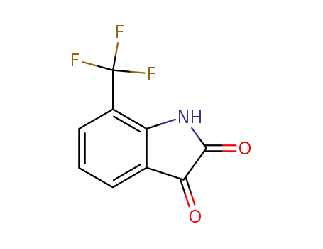 7-(Trifluoromethyl)indoline-2,3-dione  Cas no.391-12-8 98%