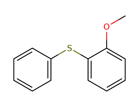 Molecular Structure of 14065-22-6 (Benzene, 1-methoxy-2-(phenylthio)-)