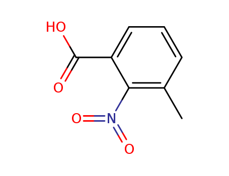5437-38-7,3-Methyl-2-nitrobenzoic acid,2-Nitro-m-toluic acid;Benzoic acid, 3-methyl-2-nitro-;