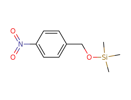 Molecular Structure of 14856-73-6 ((4-Nitrobenzyl)(trimethylsilyl) ether)