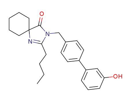 2-butyl-1-[(3'-hydroxybiphenyl-4-yl)methyl]-4-spirocyclohexyl-1H-imidazol-5(4H)-one