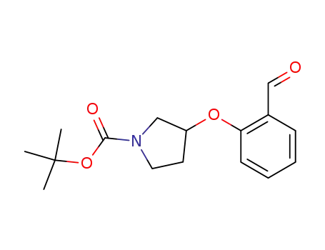 tert-butyl 3-(2-formylphenoxy)pyrrolidine-1-carboxylate