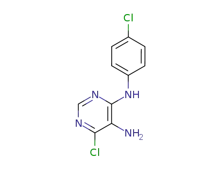 6-chloro-N4-(4-chlorophenyl)-4,5-pyrimidinediamine