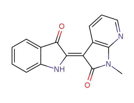 (2'Z)-7-aza-1-methylindirubin
