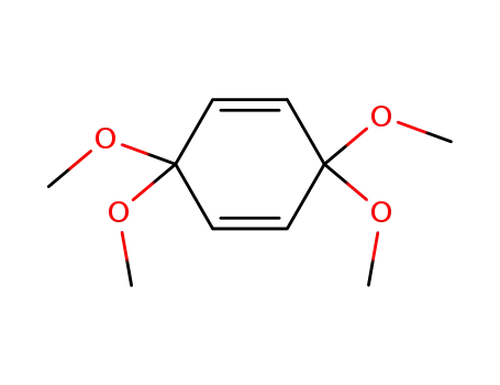 Molecular Structure of 15791-03-4 (3,3,6,6-Tetramethoxy-1,4-cyclohexadiene)