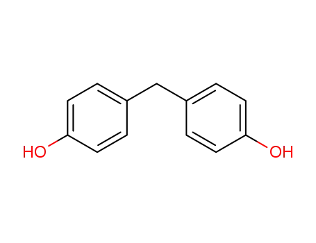 Molecular Structure of 620-92-8 (4,4'-DIHYDROXYDIPHENYLMETHANE)