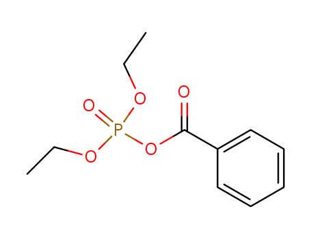 Molecular Structure of 7334-48-7 (benzoyl diethyl phosphate)