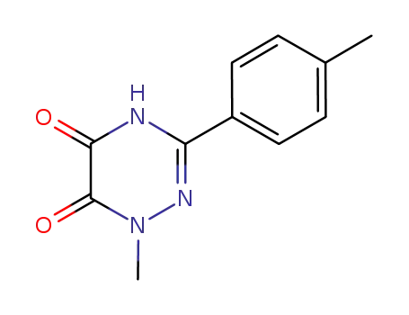 1-methyl-5,6-dioxo-3-p-tolyl-1,4,5,6-tetrahydro-1,2,4-triazine