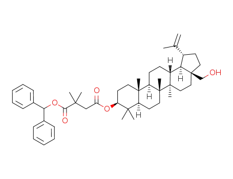 3-O-(3',3'-dimethylsuccinyl)betulin benzhydryl ester