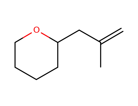 Molecular Structure of 67217-57-6 (2H-Pyran, tetrahydro-2-(2-methyl-2-propenyl)-)