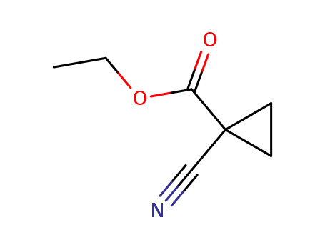 Molecular Structure of 1558-81-2 (ETHYL 1-CYANOCYCLOPROPANECARBOXYLATE)