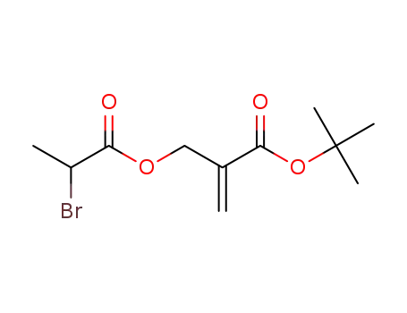 tert-butyl 2-((2-bromopropanoyloxy)methyl)acrylate