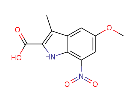 5-methoxy-3-methyl-7-nitro-1H-indole-2-carboxylic acid