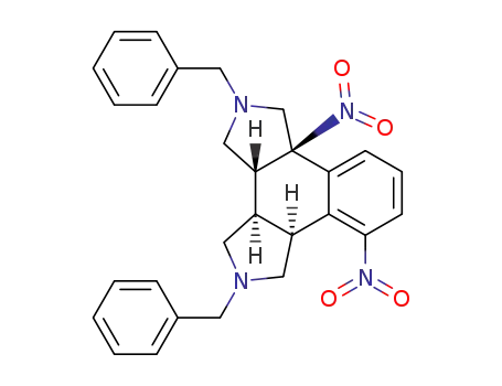 (3aS*, 3bS*, 6aS*, 10bR*)-2,5-dibenzyl-6a,10-dinitro-1,2,3,3a,3b,4,5,6,6a,10-bdecahydrobenzo[e]pyrrolo[3,4-g]isoindole