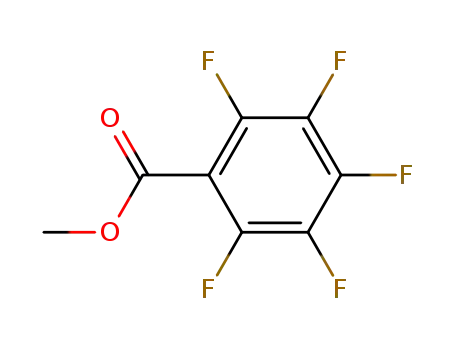 Molecular Structure of 36629-42-2 (Methyl Pentafluorobenzoate)