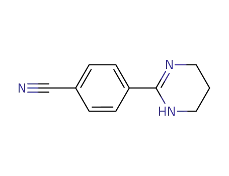 4-(2-(1,4,5,6-tetrahydropyrimidinyl))benzonitrile