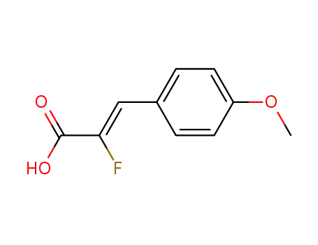 (Z)-2-fluoro-3-(4-methoxyphenyl)-2-propenoic acid