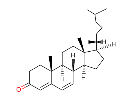 Molecular Structure of 566-93-8 (4,6-CHOLESTADIEN-3-ONE)