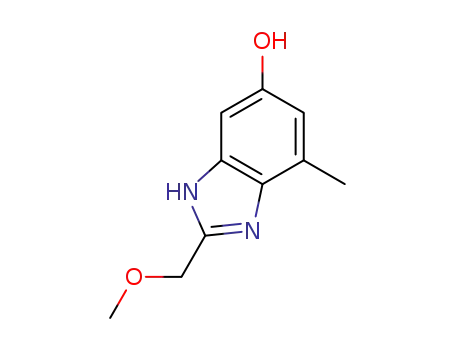 2-(methoxymethyl)-4-methyl-1H-benzo[d]imidazol-6-ol