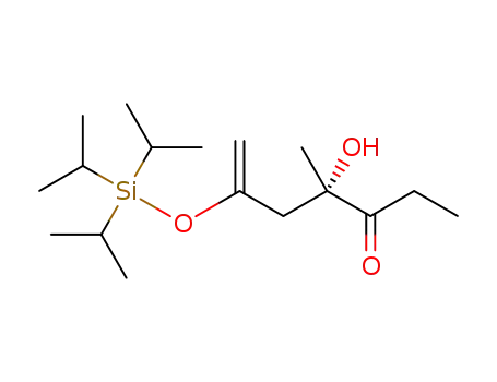 (S)-4-hydroxy-4-methyl-6-triisopropylsilanyloxy-hept-6-en-3-one