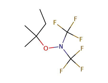 2-(bistrifluoromethylamino-oxy)-2-methylbutane