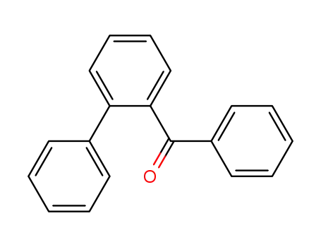Molecular Structure of 1985-32-6 (biphenyl-2-yl(phenyl)methanone)