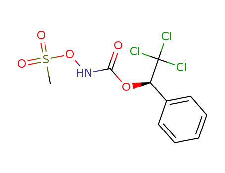 (R)-2,2,2-trichloro-1-phenylethyl ((methylsulfonyl)oxy)carbamate