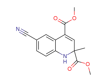 dimethyl 6-cyano-2-methyl-1,2-dihydroquinoline-2,4-dicarboxylate