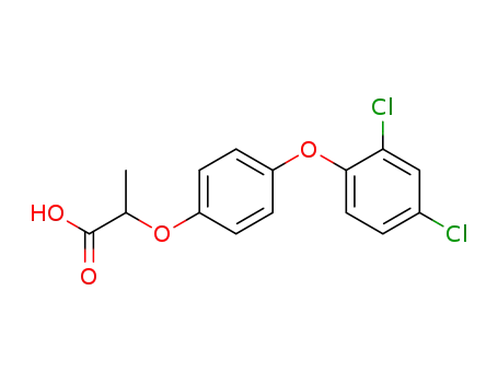 Molecular Structure of 40843-25-2 (Diclofop)
