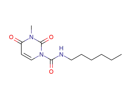 N-hexyl-3-methyl-2,4-dioxopyrimidine-1-carboxamide