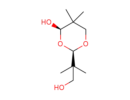 (2S*,4S*)-5,5-dimethyl-4-hydroxy-2-(1',1'-dimethyl-2'-hydroxyethyl)-1,3-dioxane