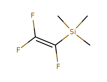 Molecular Structure of 1427-33-4 (Silane, trimethyl(trifluoroethenyl)-)
