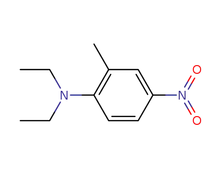 Molecular Structure of 63494-57-5 (2-methyl-4-nitro-N,N-diethylaniline)
