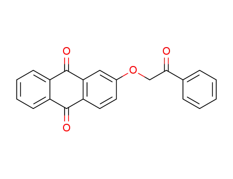 2-(2-oxo-2-phenylethoxy)anthracene-9,10-dione
