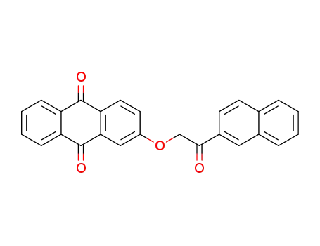 2-(2-(naphthalen-2-yl)-2-oxoethoxy)anthracene-9,10-dione