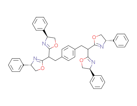 1,4-bis{2,2-bis[(4S)-4-phenyl-4,5-dihydrooxazol-2-yl]ethyl}benzene