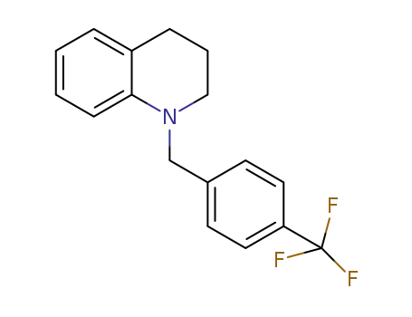 1-(4-(trifluoromethyl)benzyl)-1,2,3,4-tetrahydroquinoline