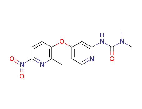 1,1-dimethyl-3-(4-((2-methyl-6-nitropyridin-3-yl)oxy)pyridin-2-yl)urea
