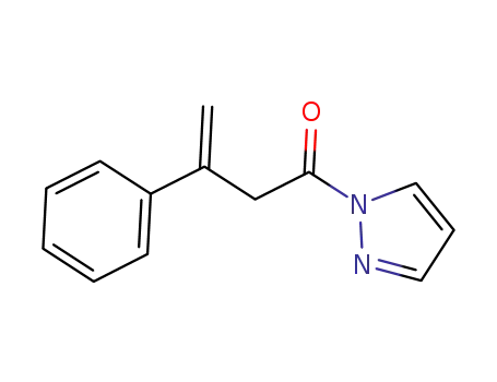 3-phenyl-1-(1H-pyrazol-1-yl)but-3-en-1-one