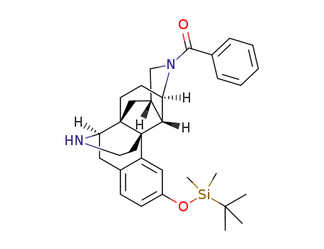 [(1S,3aR,5aS,6R,11bR,11cS)-10-[(t-butyldimethylsilyl)oxy]-1,2,3a,4,5,6,7,11c-octahydro-3H-6,11b-(epiminoethano)-1,5a-methanonaphtho[1,2-e]indol-3-yl] (phenyl)methanone